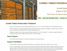 Tablet Screenshot of corbek.com